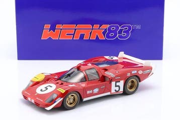 WERK83 1:18 - Model raceauto - FERRARI 512 S LONGTAIL LE, Nieuw