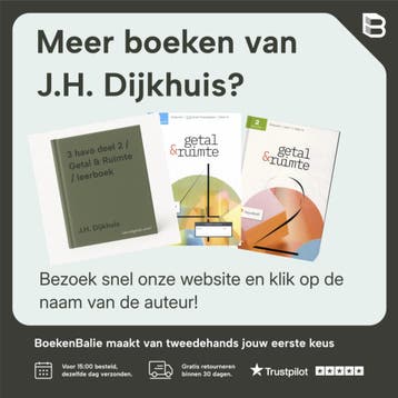 Getal & Ruimte Havo A deel 1 / Havo A deel 1 9789001842277, Boeken, Verzenden, Gelezen, J.H. Dijkhuis