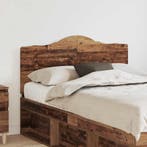 vidaXL Hoofdbord Oud Hout Bewerkt hout, Huis en Inrichting, Slaapkamer | Bedden, Verzenden, Nieuw, Bruin, Hout