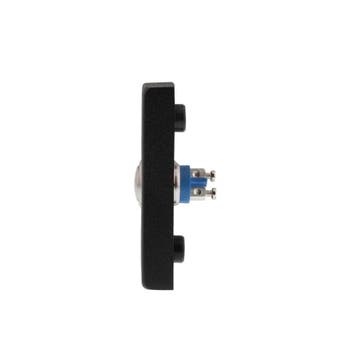 Intersteel deurbel rechthoekig 65x30x10mm verdekt - RVS/mat, Huis en Inrichting, Deurbellen, Verzenden, Nieuw