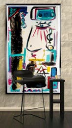 Luc Mora - Miss abstract Blue Evening - XXL