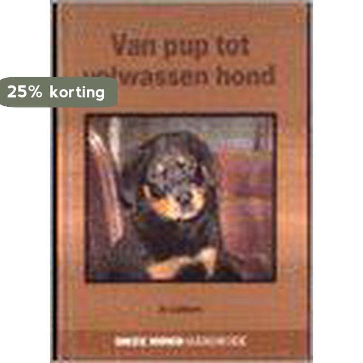 Van pup tot volwassen hond / Onze hond handboek J. Lubbers, Boeken, Hobby en Vrije tijd, Gelezen, Verzenden