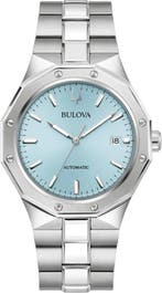 Bulova 96B462 Classic automatisch horloge, Overige merken, Staal, Verzenden, Polshorloge