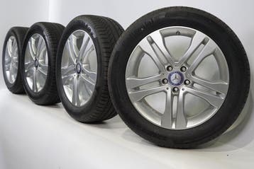 Mercedes GLA Klasse X156 18 inch velgen + Zomerbanden Contin, 18 inch, Gebruikt, Velg(en), Ophalen of Verzenden