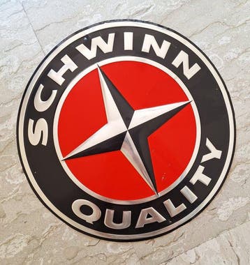 Schwinn Quality - Reclamebord - Metaal