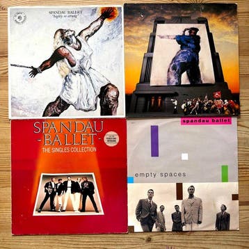 Spandau Ballet - 3 x albums + 1 x 12 Maxi single - Diverse, Cd's en Dvd's, Vinyl Singles, Nieuw in verpakking