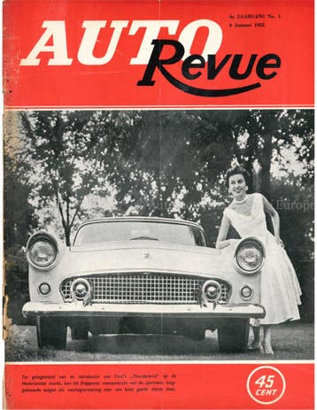 1955 AUTO REVUE MAGAZINE 1 NEDERLANDS, Nieuw, Author