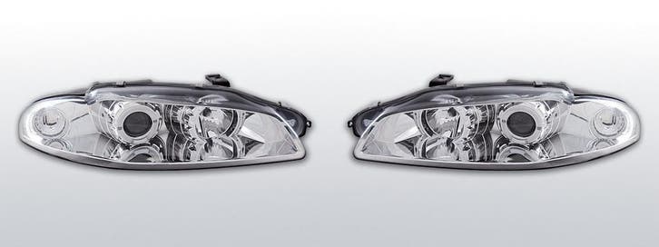 koplampen Angel Eyes | Mitsubishi Eclipse D30 1997-1998 | ch, Auto-onderdelen, Verlichting, Nieuw, Mitsubishi, Verzenden