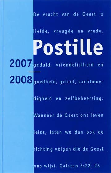 POSTILLE 59 (2007-2008) 9789023922247, Verzenden, Zo goed als nieuw