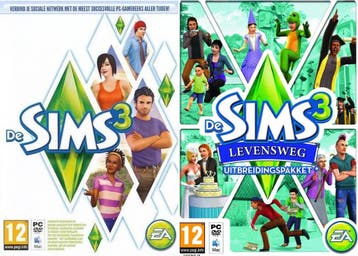De Sims 3 + Levensweg PC Games Bundel, Verzenden, Nieuw