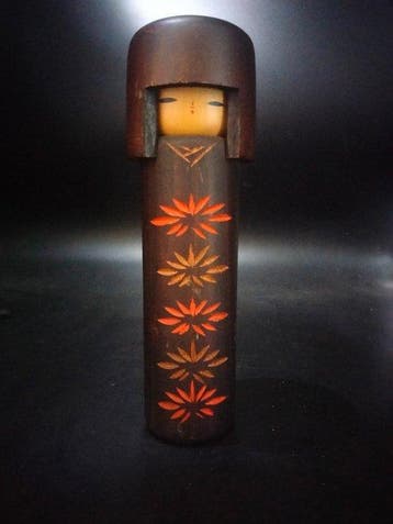 Usaburo Okamoto - Beeldje, Creatieve Kokeshi pop met