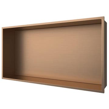 Inbouwnis - Leoni Nima - 30x60x10cm - Geborsteld Koper, Ophalen of Verzenden, Nieuw, Rvs
