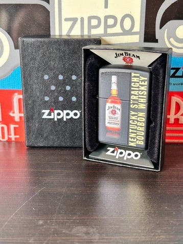 Zippo - B12-Jim Beam - Zonder minimumprijs - Aansteker -, Nieuw
