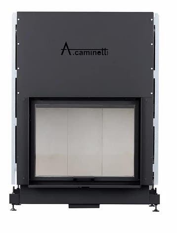 Inbouw Houtkachel Flat 90x60, Nieuw