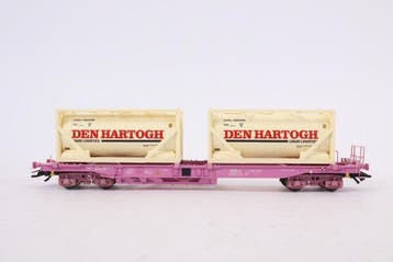 Trix H0 - 24519 - Modeltrein goederenwagon (1) - Draagwagen, Hobby en Vrije tijd, Modeltreinen | H0, Nieuw
