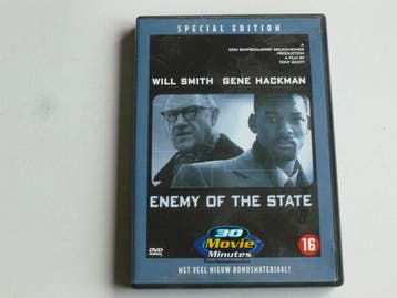 Enemy of the State - Will Smith, Gene Hackman (DVD, Ophalen of Verzenden, Zo goed als nieuw