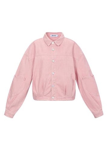 Het hartloze spijkerjack - Roze / S, Kleding | Dames, Verzenden, Nieuw