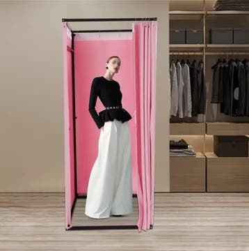 Draagbare Paskamer met Gordijn – Opvouwbare Changing Room 85, Verzenden, Nieuw