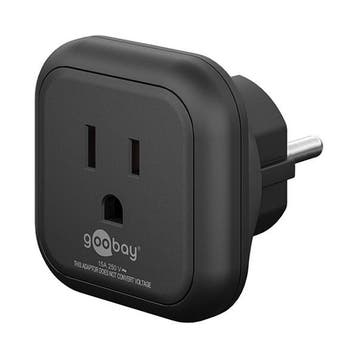 Reisstekker | Goobay | Amerika naar Europa, Verzenden, Nieuw