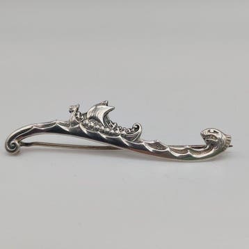 Zonder minimumprijs - Broche Zilver - Emil Høye