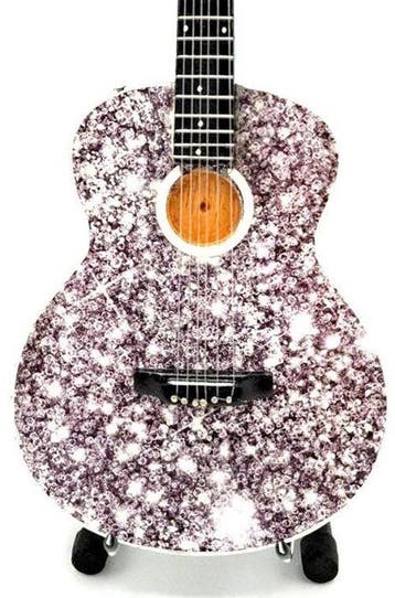 Miniatuur replica Taylor Acoustic gitaar - Taylor Swift, Ophalen of Verzenden, Nieuw, Pop, Beeldje of Miniatuur