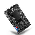 BUGOLINI METALLUM Stone - Aluminium Kaarthouder - Unisex, Verzenden, Nieuw, Zwart, Overige merken