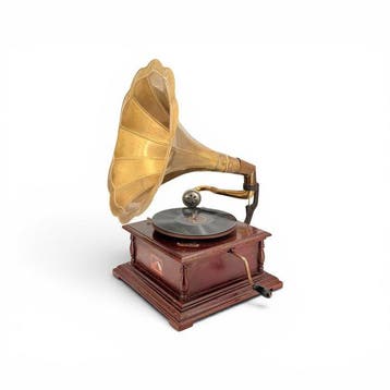 His Masters Voice - Manivela ( reproduction) 78 rpm