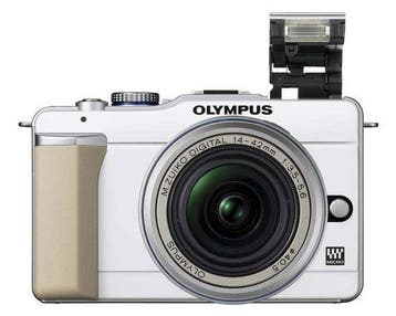 Olympus Pen E-PL1 Systeemcamera + 14-42mm Lens - Zilver, Verzenden, Zo goed als nieuw