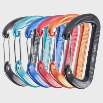 15kN Aluminium D-ring Karabiners Set - Zwaar, Lichtgewicht v, Verzenden, Nieuw