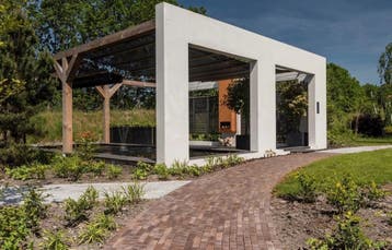 WF60 Verona Antica gebakken waalformaat bruin genuanceerd..., Tuin en Terras, Ophalen of Verzenden, Nieuw, Keramiek, Klinkers