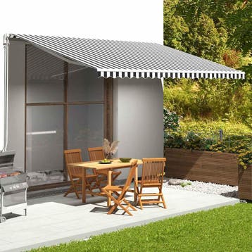 vidaXL Vervangingsdoek voor luifel 500x300 cm, Verzenden, Nieuw