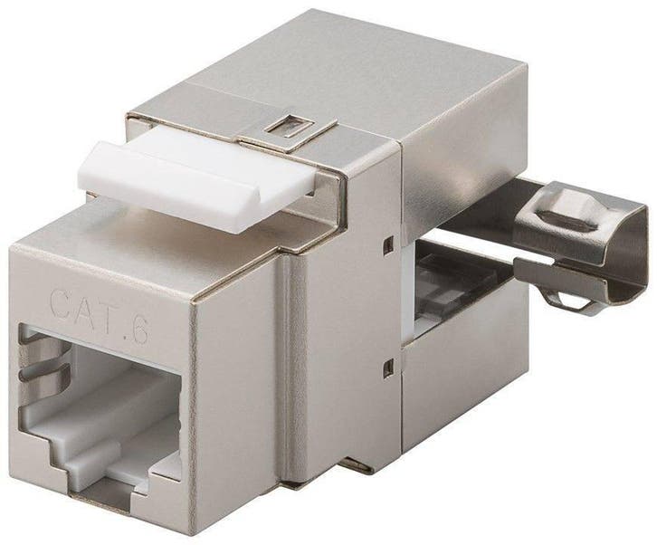 CAT6 STP Keystone RJ45 afgeschermd, Computers en Software, Computerbehuizingen, Nieuw, Ophalen of Verzenden