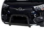 Bullbar zwart Opel Combo (2018-2023), Auto diversen, Tuning en Styling, Verzenden