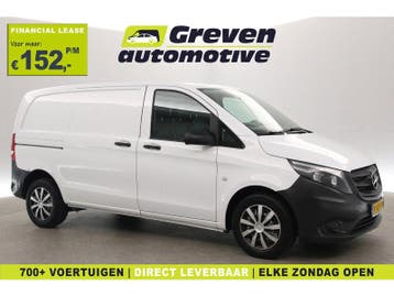 Mercedes-Benz Vito CDI Lang | Airco | Cruise | 3 Zits |, Euro 5, Wit, Mercedes-Benz, Nieuw