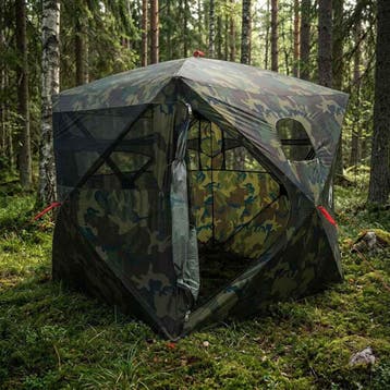 vidaXL Jacht Tent Camouflage 143 x 143 x 165 cm Polyester en, Verzenden, Nieuw, Tot en met 2