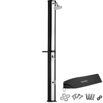 Zonnedouche Ofanto 35 l - zwart/zilver, met beschermhoes/met, Verzenden, Nieuw