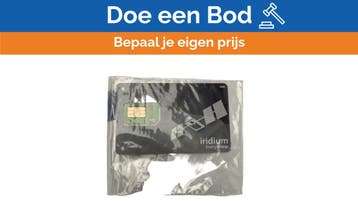Bieden: Iridium Prepaid SIM Card for Global, Ophalen of Verzenden, Nieuw, Kabel of Apparatuur