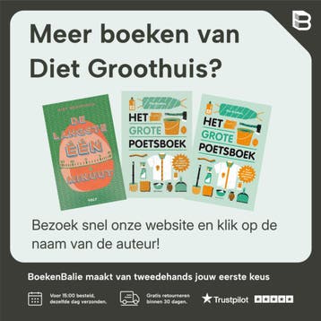 Het kleine grote poetsboek / Dwarsligger / 454 9789049805531, Verzenden, Zo goed als nieuw, Diet Groothuis