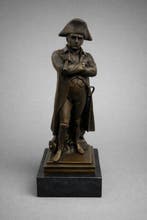 Figuur - Émile Guillemin after - Een bronzen beeld van