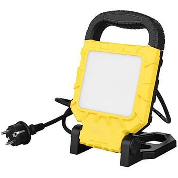 LED Bouwlamp met Stekker + Statief - Propa - 20 Watt -, Ophalen of Verzenden, Nieuw, Lamp met armatuur, Met statief