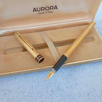 aurora marco polo 925 vermeil - Zonder minimumprijs - Vulpen, Verzamelen, Nieuw