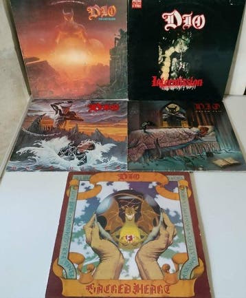 ronnie james dio - 5 Albums of DIO Heavy Metal! - Diverse, Cd's en Dvd's, Vinyl Singles, Nieuw in verpakking