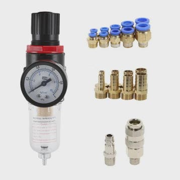 AFR-2000 Pneumatische Filter met Drukvregelaar en Manometer, Verzenden, Nieuw