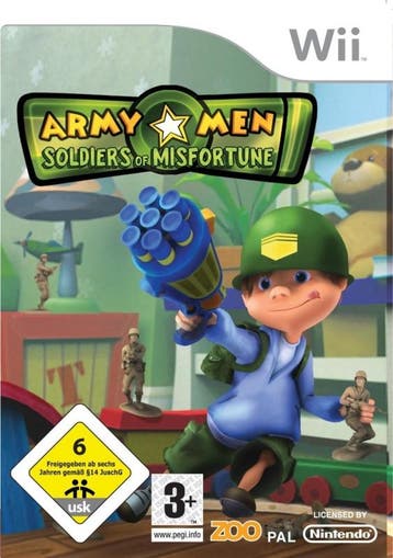 Army Men Soldiers of Misfortune (Nintendo Wii), Verzenden, Gebruikt