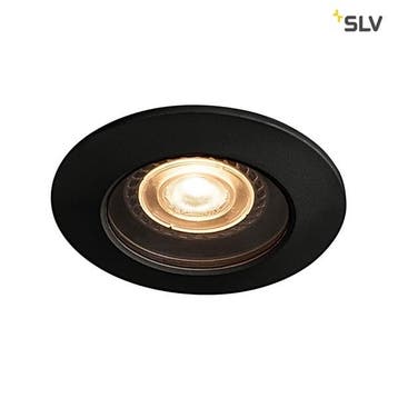 SLV VARU IP65 inbouw spot voor badkamers en buiten zwart, Verzenden, Nieuw