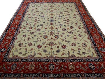 Isfahan - Gereinigd - Vloerkleed - 321 cm - 245 cm, Nieuw