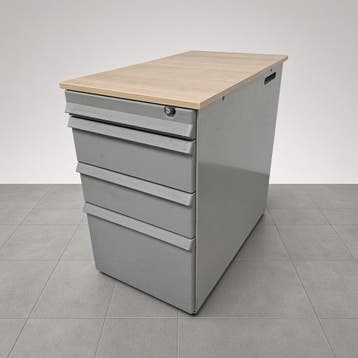Ahrend standcontainer 4 laden - 73x45x80 cm, Ophalen of Verzenden, Nieuw
