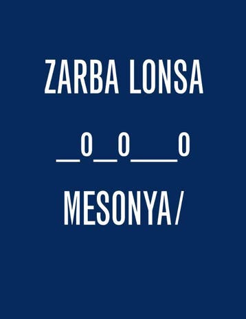 Zarba Lonsa, 0_0__0, Mesonya | Katinka Bock | Nieuw, Ophalen of Verzenden, Nieuw, Katinka Bock