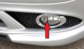 Mistlamp links SL (R230) | CLK-Klasse (W209): 00.02-06.04 (t, Verzenden, Nieuw, Mercedes-Benz