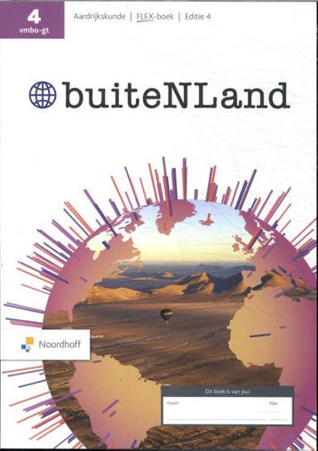 buiteNLand 4 vmbo gt Flex boek 9789001022419, Boeken, Verzenden, Zo goed als nieuw